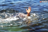 Nagaram, 13 year old boy drowns, 13 year old boy drowns in bathukamma tank, 13 year old boy drowns