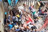 100-year-old building, 100-year-old building collapsed, 100 year old building collapses in mumbai 40 trapped in, Building collapse