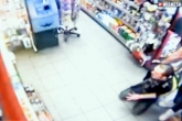 real robbery videos, viral videos, thief says catch me if you can owner does it, Thief