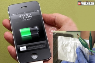 Charge your smartphone in 60 seconds
