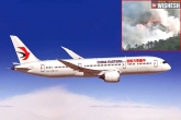 Chinese flight accident, Guangzhou Flight Accident, a chinese plane with 133 passengers crashed, Fire