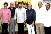 Lucifer Remake news, Chiranjeevi updates, chiranjeevi s lucifer remake launched, Company