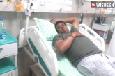 shooting, Sai Dharam Tej, comedian prudhvi injured hospitalized, Prudhvi