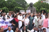 Sumitra Mahajan, Lok Sabha, congress isolated for disrupting parliament by opposition parties, Sumitra mahajan