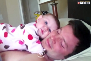 Dad hypnotizes his kid