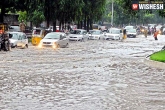 road, Rainfall, delhi gurgaon hyderabad witness heavy rainfall, Gurgaon