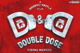 Dhee sequel title, D and D, dhee sequel titled double dose, Manchu vishnu