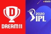 IPL 2020, IPL 2020 sponsorer updates, dream11 to sponsor ipl 2020 title deal closed for rs 222 cr, Dream11