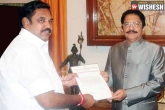 Tamil Nadu chief minister, governor C Vidyasagar Rao, edappadi k palaniswami likely to swear in as tn chief minister, Ch vidyasagar rao