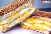 food, Breakfast, egg and cheddar cheese sandwich recipe, Sandwich