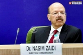 Nasim Zaidi, Achal Kumar Joti, model code for media election commission to start consultations, Ap election commissioner