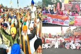 Bharat Bandh in India, Bharat Bandh, bharat bandh farmers receive wide support across the country, Bharat bandh