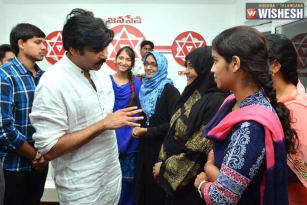 Fathima College Students Thank Pawan Kalyan