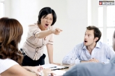 female bosses threaten, male employees threatened by female boss, female bosses threaten men more study, Male employees