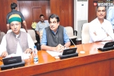 Telangana State, Nitin Gadkari, ts seeks early release of funds for irrigation projects, Gadkari
