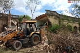 Hyderabad structures, Hyderabad updates, ghmc s demolition drive 47 structures pulled down, Hyderabad news