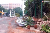 GITAM University latest news, AP Government, gitam university buildings demolished in vizag, Demolition