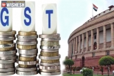 BJP, all-party consensus, gst bill may get passed in the current session, Gst bill