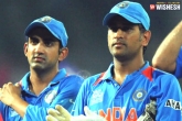 Indian cricketer, Indian cricketer, gautam gambhir comments on dhoni s biopic, Indian cricketer