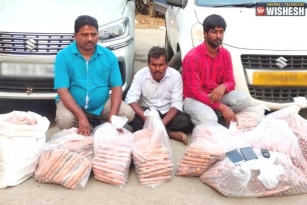 1600 gelatin sticks and 1800 detonators seized from three in Hyderabad
