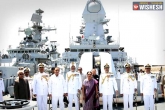 Indian Navy, INS Dwarka, gujarat chief minister commissioned anandiben patel ins sardar patel, Anandiben patel