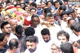 Harikrishna, Harikrishna, harikrishna laid to rest with state funeral, Funeral