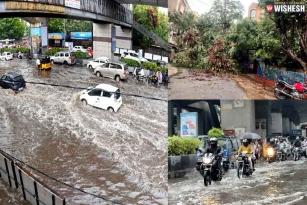 Heavy Rain Lashes Hyderabad