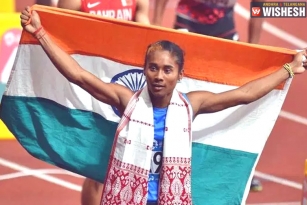 India Lauds Hima Das On Winning Five Gold Medals