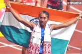 Hima Das latest, Hima Das, india lauds hima das on winning five gold medals, Athletics