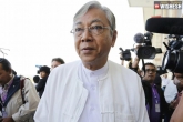 NLD, NLD, htin kyaw becomes new myanmar president, Myanmar