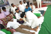 YSRCP MPs updates, AP special status, hunger strike of ysrcp mps reach fourth day, Hunger