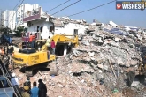 rescue operation, death, hyderabad building collapse 11 killed 2 rescued owner arrested, Building collapse