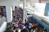 Hyderabad Metro revenue, Hyderabad Metro news, hyderabad metro witnesses rise in footfalls, Foot on
