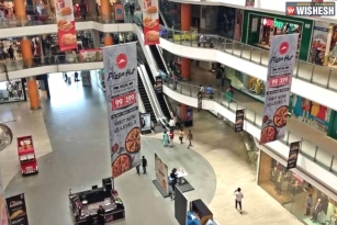 Malls Wear A Deserted Look In Hyderabad