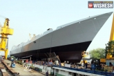 Kolkata class warships, INS Visakhapatnam, ins visakhapatnam to be unveiled in mumbai, Indian navy