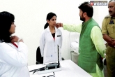 Jammu and Kashmir, Lakhanpur, image of j k health minister touching woman doctor goes viral, Khanpur