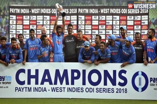 India Beat West Indies By 9 Wickets For Series Win