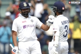 India Vs England second test, India, second test india off to a strong start against england, Scorecard