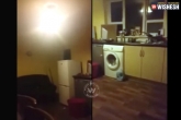 viral videos, ghost in Ireland, irelandghost invisible ghost destroys kitchen, Kitchen