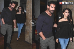 John Abraham With Wife Priya Attended Dishoom&rsquo;s Screening Along With Other Top Stars