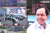 Integrated Command and Control Centre budget, Integrated Command and Control Centre pictures, kcr inaugurates integrated command and control centre, Video