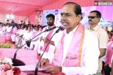 KCR election campaign, KCR Singareni news, kcr takes a dig on centre and bjp, Centre
