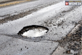 potholes, potholes, ktr hold review meeting ask ghmc to work on potholes, Potholes