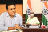 KTR video conference, KTR breaking updates, for the global competition ktr wants the centre to help the states, Tax