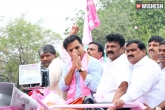 KTR news, KTR latest, ktr all set for telangana tour, Telangana tour