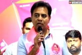 KTR, Hyderabad, thanks to brs hyderabad is compared to nyc ktr, Hyderabad