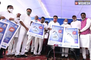 KTR Launches Free Drinking Water Scheme In Hyderabad