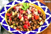 Kala chana salad updates, Kala chana salad latest, try this fiber rich kala chana salad or evening snacks, Salads