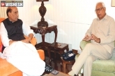 Rajnath Singh, Kashmir Situation, j k governor meets rajnath discusses kashmir situation, Rajnath singh