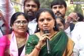 Kalvakuntla Kavitha latest updates, TRS, kavitha slams bjp ready to go to jail, Bjp